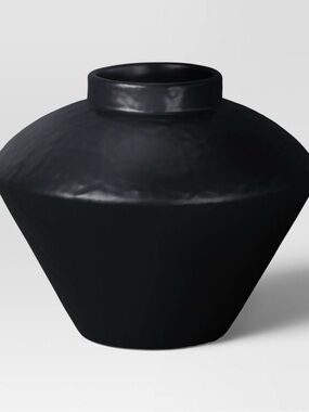 Threshold Small Black Modern Vase